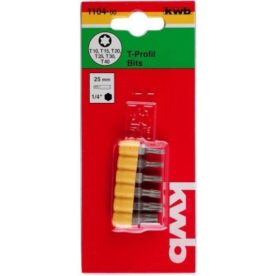 Afbeelding van KWB Economy Bitset Torx 6 delig
