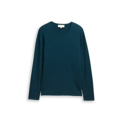Afbeelding van Tom Tailor Denim Gebreide katoenen trui