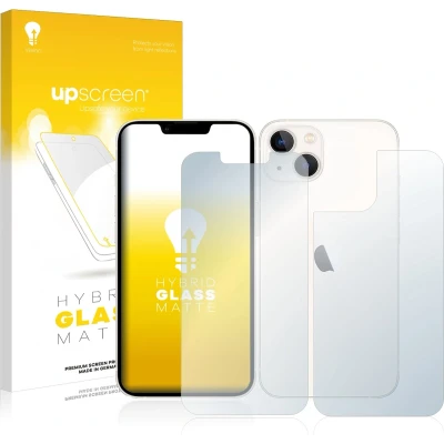 Afbeelding van upscreen Screenprotector voor Apple iPhone 13 (Voor+Achter) Folie Beschermfolie Beschermglas matte