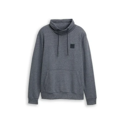 Afbeelding van Tom Tailor Snood sweatshirt in gemêleerde look