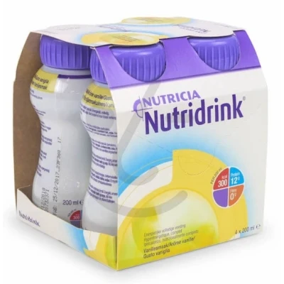 Afbeelding van 3x Nutricia Nutridrink Vanille 4 x 200 ml