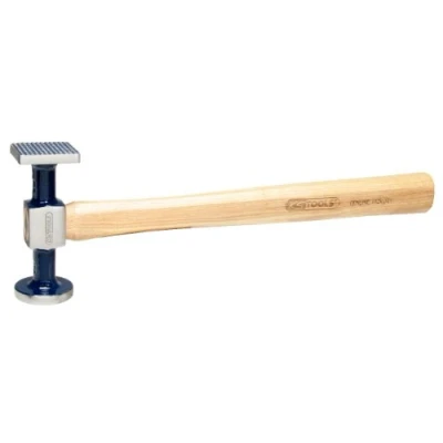 Afbeelding van KS Tools 140.2139 Uitdeukhamer fijn geribbeld, rond/vierkant, 325mm