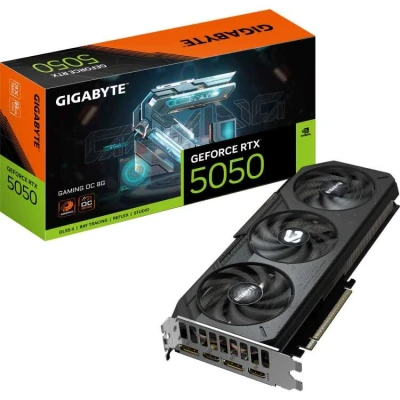 Afbeelding van GIGABYTE GeForce RTX 5050 GAMING OC 8G grafische kaart