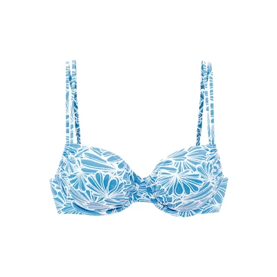 Afbeelding van VENICE BEACH Bikinitop hemelsblauw / wit