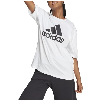 Afbeelding van adidas Sportswear TEE Tshirt print, Dames, Maat: Small, White/black