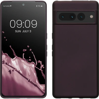 Afbeelding van kwmobile telefoonhoesje geschikt voor Google Pixel 7 Pro Hoesje smartphone Back cover in metallic braam
