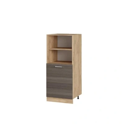 Afbeelding van Vicco Ovenombouwkast R Line, Edel grijs/Krachtige eik goud, 60 cm