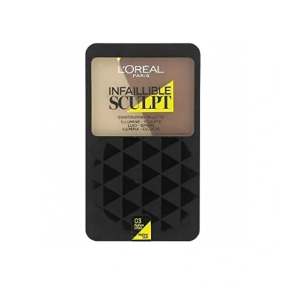 Afbeelding van 03 Medium tot Mate Infaillible Sculpt Contouring Palette van L&#039;Oréal