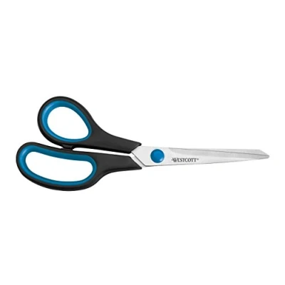 Afbeelding van Schaar Westcott Easy grip RVS soft linkshandig