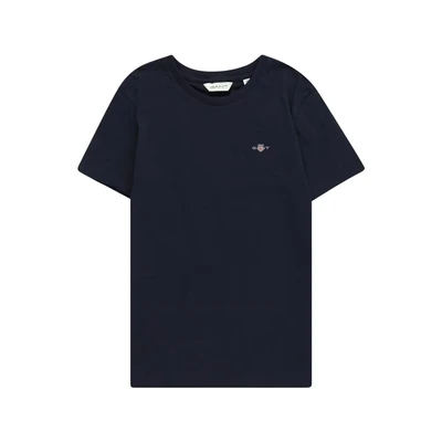 Afbeelding van GANT Shield Tshirt basic voor kinderen, Maat: 134/140, Evening blue