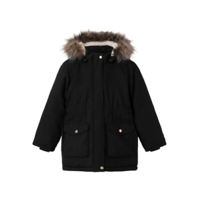 Afbeelding van NAME IT KIDS gewatteerde winterjas NKFMASTER zwart