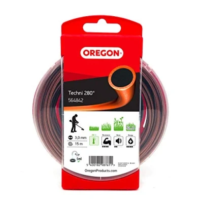 Afbeelding van Oregon Techni hittebestendige maaidraad voor te lang gras en onkruid 3.0 mm x 15 M
