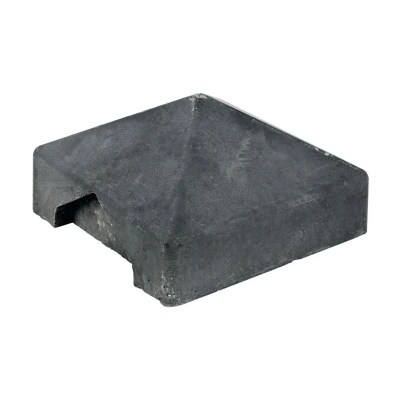 Afbeelding van Berton afdekpet, eindmodel diamantkop, antraciet