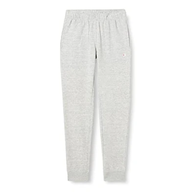 Afbeelding van Champion Legacy Authentic Powerblend Terry C Logo Rib Cuff trainingsbroek, grijs melange, M voor heren