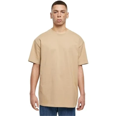 Afbeelding van Build Your Brand Heavy Oversize T shirt voor heren, Unionbeige, 4XL