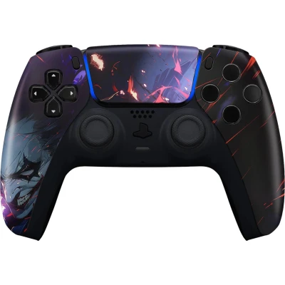 Afbeelding van Clever Gaming PS5 Draadloze Dualsense Controller Joker Smile Custom