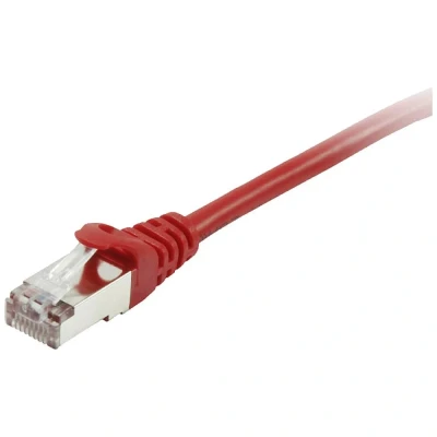 Afbeelding van Equip 605527 RJ45 Netwerkkabel, patchkabel CAT 6 S/FTP 0.50 m Rood Vergulde steekcontacten 1 stuk(s)