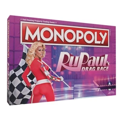 Afbeelding van Winning Moves RuPaul&#039;s Drag Race Monopoly Bordspel Familiy Game is perfect voor 2 6 spelers en een geweldig cadeau fans van 14 jaar ouder