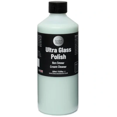 Afbeelding van Scratch Doctor Glas Polish Reinigingscrème Clear Shine Smeer Gratis Schoon voor Ramen Auto Voorruit Tafels Spiegels Kookplaten (500ml)