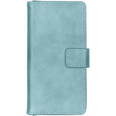 Afbeelding van Samsung Galaxy A40 Hoesje Kunstleder iMoshion Bookcase Lichtblauw Telefoonhoesje