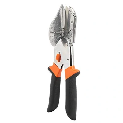 Afbeelding van Multi Angle Shear Scissor Black Handle Cutter voor het zagen van dun hout