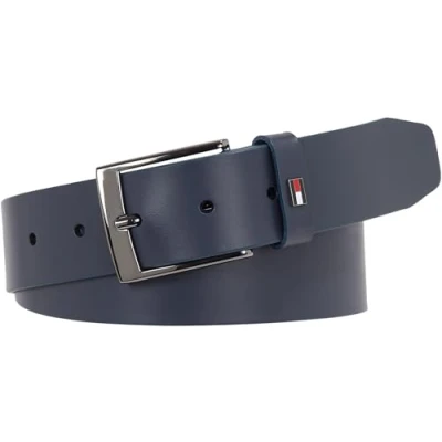 Afbeelding van Tommy Hilfiger ADAN Riem, Heren, Maat: 80, Space blue