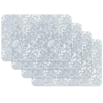 Afbeelding van Venilia placemat voor eetkamer afwasbaar polypropyleen, geschikt levensmiddelen, Land, 45 x 30 cm, 4 stuks