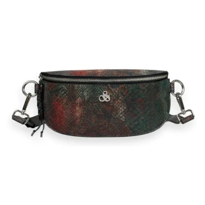 Afbeelding van SCOTCH &amp; SODA Canvas Leather Bumbag Snake