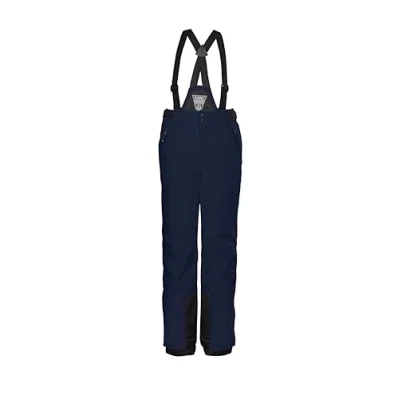 Afbeelding van killtec Skibroek voor meisjes, functionele broek met afritsbare slab, sneeuwvanger en randbescherming KSW 77 GRLS SKI PNTS, donkerblauw, 152, 37258 000