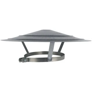 Afbeelding van Nedco regenkap 250mm gegalvaniseerd 65402333