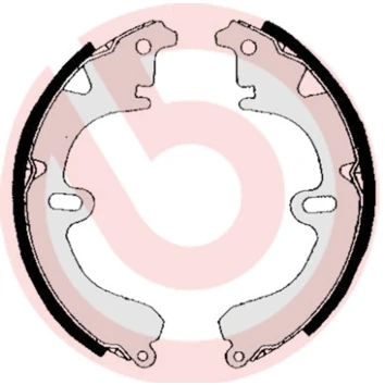 Afbeelding van Brembo Remschoen set S 83 506