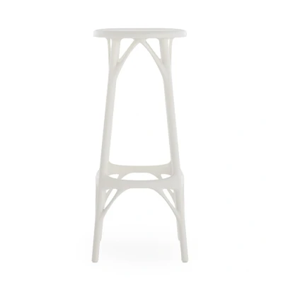 Afbeelding van Kartell A.I. Stool Light H75 Wit Pot Interieur