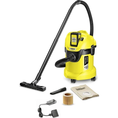 Afbeelding van Kärcher WD 3 Alleszuiger nat en droog vuil 36V incl. accu lader