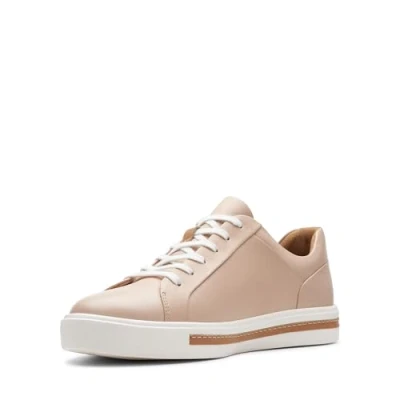 Afbeelding van Clarks Un Maui Lace dames Sneaker Lage sneakers, Beige (Nude Leather) , 36 EU