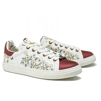 Afbeelding van Goby Daisywalk Sneakers Dames Vegan Leer Handgemaakt Maat 38