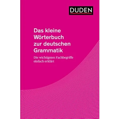 Afbeelding van Das kleine Wörterbuch zur deutschen Grammatik