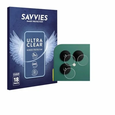 Afbeelding van Savvies Screenprotector voor Fairphone 6 (ALLEEN Camera) Folie Beschermfolie transparant (18 Stuks)