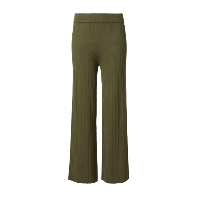 Afbeelding van comma casual identity Broek, Dames, Maat: 38, Guacamole