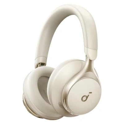 Afbeelding van soundcore by Anker Space One, Koptelefoon met Adaptieve en Actieve Ruisonderdrukking, 2X zo sterke stemmendemping, 40‌ u speeltijd, Appbediening, LDAC Hi Res Wireless Audio, Comfortabel, Bluetooth 5.3