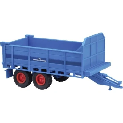 Afbeelding van Busch 53806 H0 aanhanger Fortschritt T 088 met klep, LPG Roter oktober