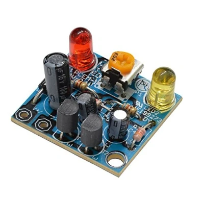 Afbeelding van Kemo B092 knipperlicht bouwpakket uitvoering (bouwpakket/bouwsten): 6 V/DC, 9 12 V/DC