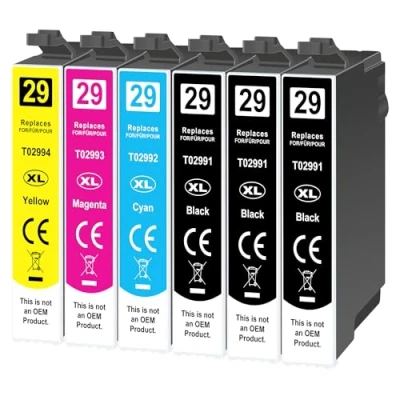 Afbeelding van 29XL inktcartridges compatibel met Epson 29 XL voor Expression Home XP 352 332 342 235 245 255 335 345 355 432 435 442 445 452 (verpakking