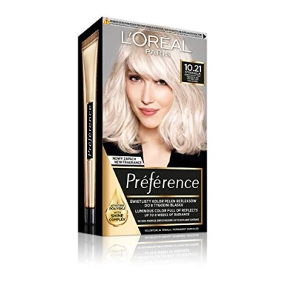 Afbeelding van L&#039;Oreal Recital Preference Hair Dye Z2 10.21Am Stokholm