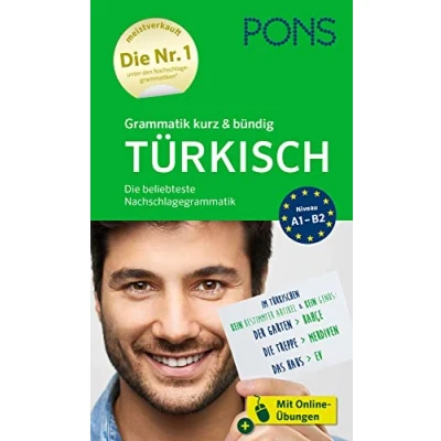 Afbeelding van PONS Grammatik kurz &amp; bündig Türkisch: Die beliebteste Nachschlagegrammatik Mit Online Übungen
