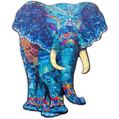 Afbeelding van Puzzel A3 Olifant