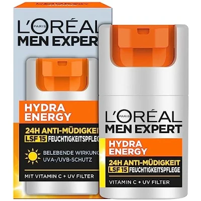 Afbeelding van L&#039;Oréal Men Expert ME Hydra Energetic SPF PB50ML DE Dagcrème, Heren, Maat: 50 ml,