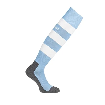 Afbeelding van Uhlsport Team Pro Essential Stripe Voetbalkousen Hemelsblauw / Wit Maat: 41 44