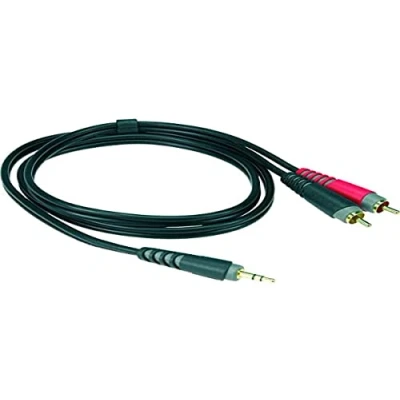 Afbeelding van Klotz soundcard kabel Cinch 3 m AY7 0300, goudcontacten Invoerkabel