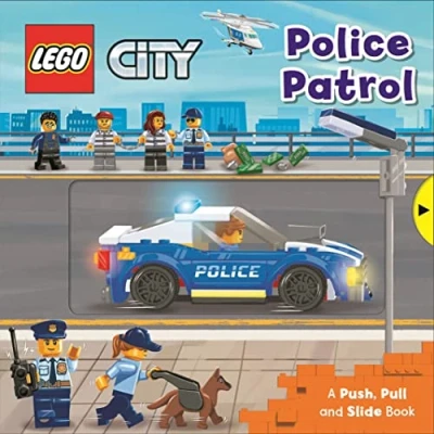 Afbeelding van LEGO® City. Push, Pull and Slide Books4 Police Patrol