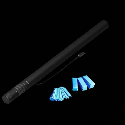 Afbeelding van MagicFX elektrisch confetti kanon 80cm lichtblauw